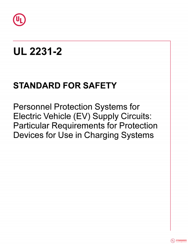 UL 2231-2 PDF UL 2231-2 PDF